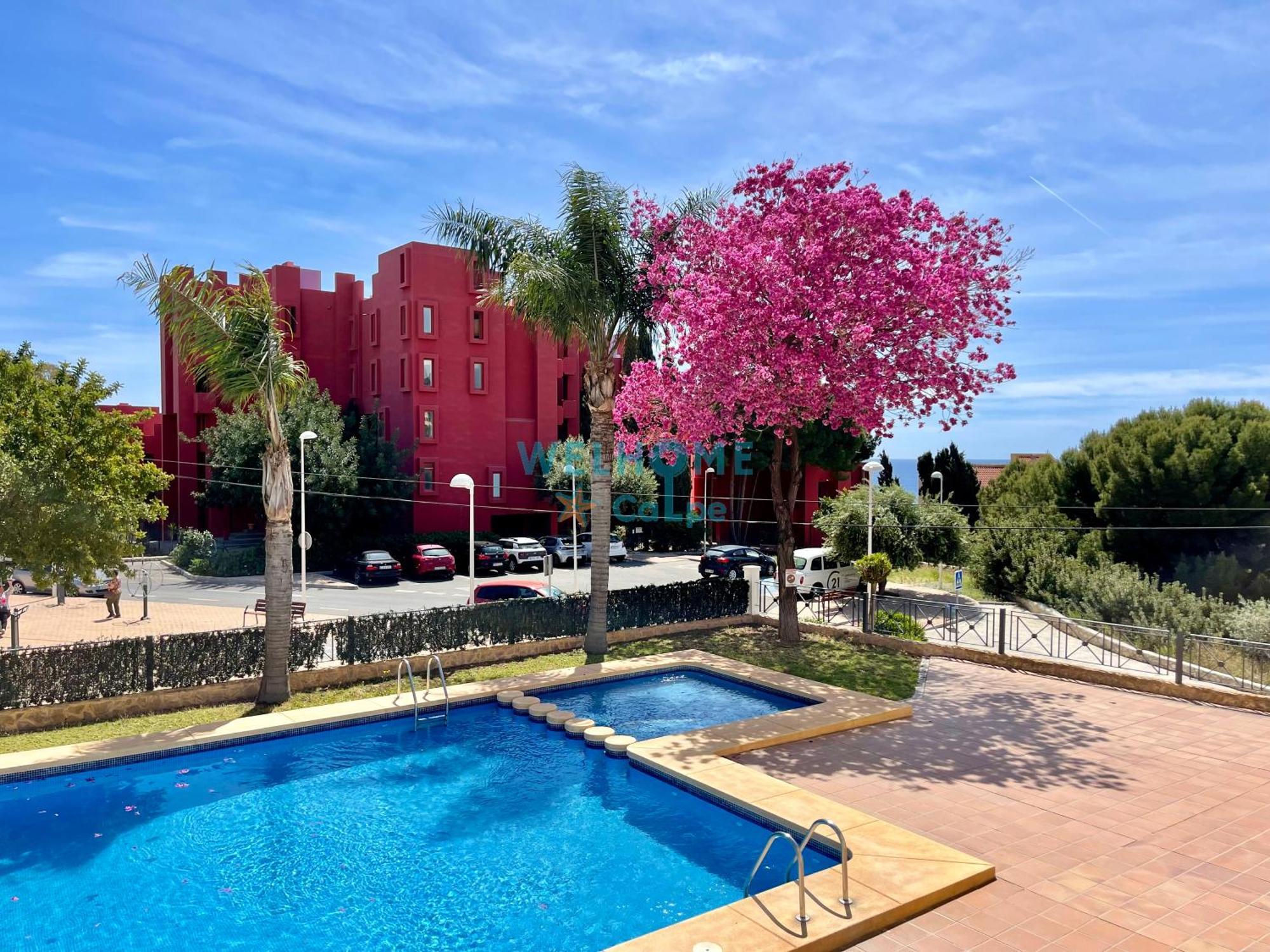 Manzana Bonito Y Comodo Apartamento Con Piscina Кальпе Екстер'єр фото