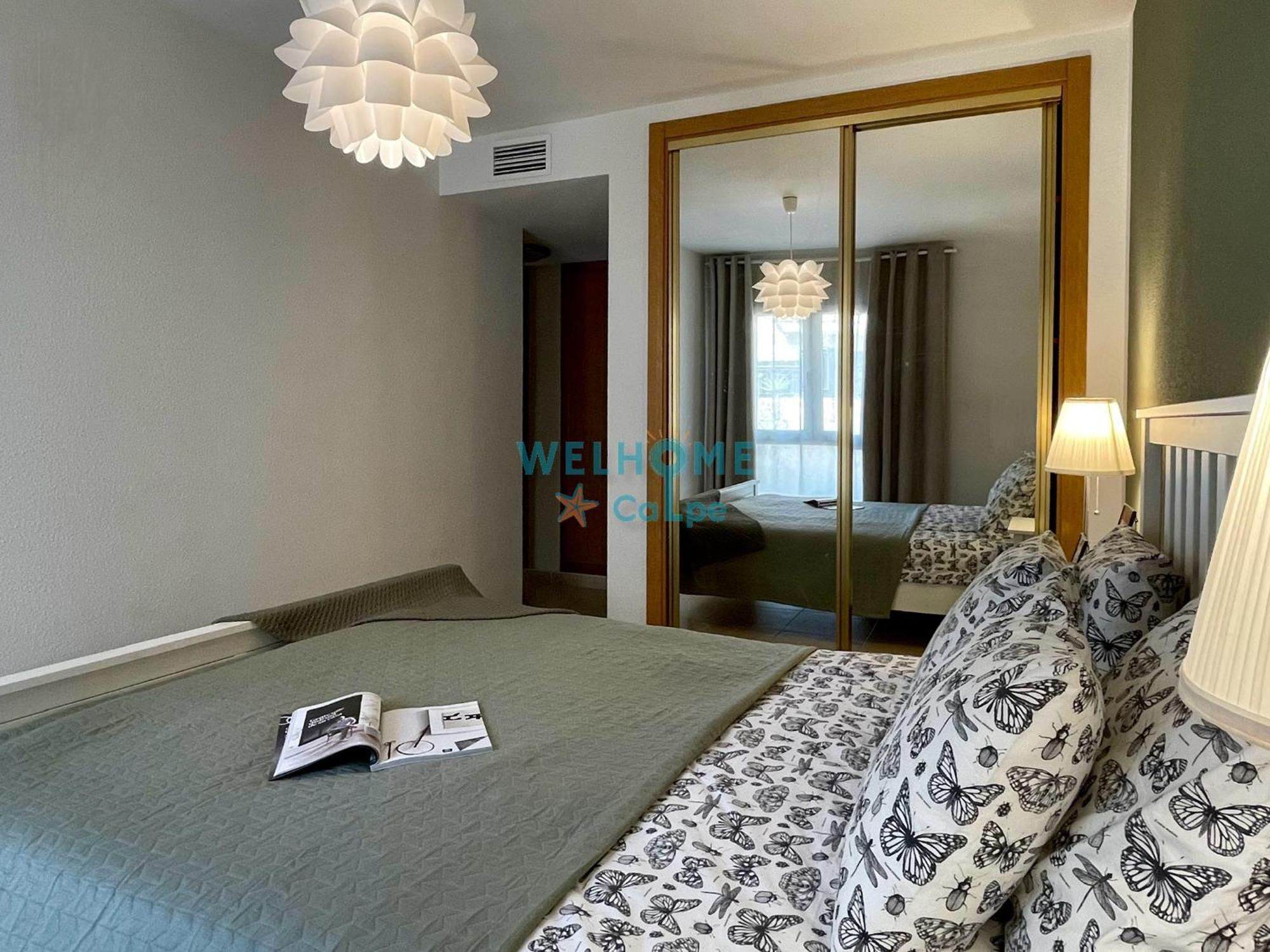 Manzana Bonito Y Comodo Apartamento Con Piscina Кальпе Екстер'єр фото