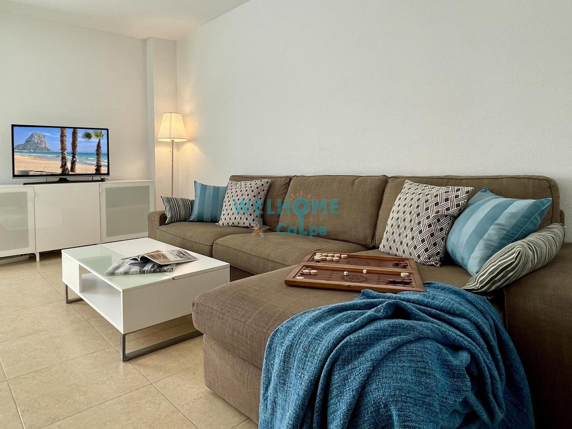 Manzana Bonito Y Comodo Apartamento Con Piscina Кальпе Екстер'єр фото
